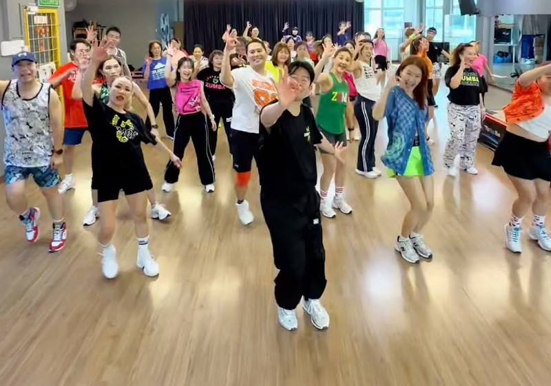 Zumba workshop energy