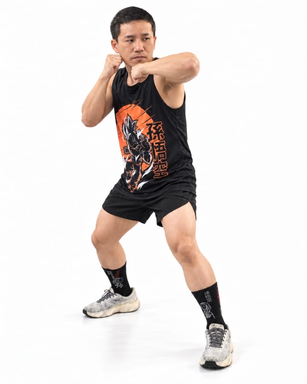 Dr Steven elbow strike pose