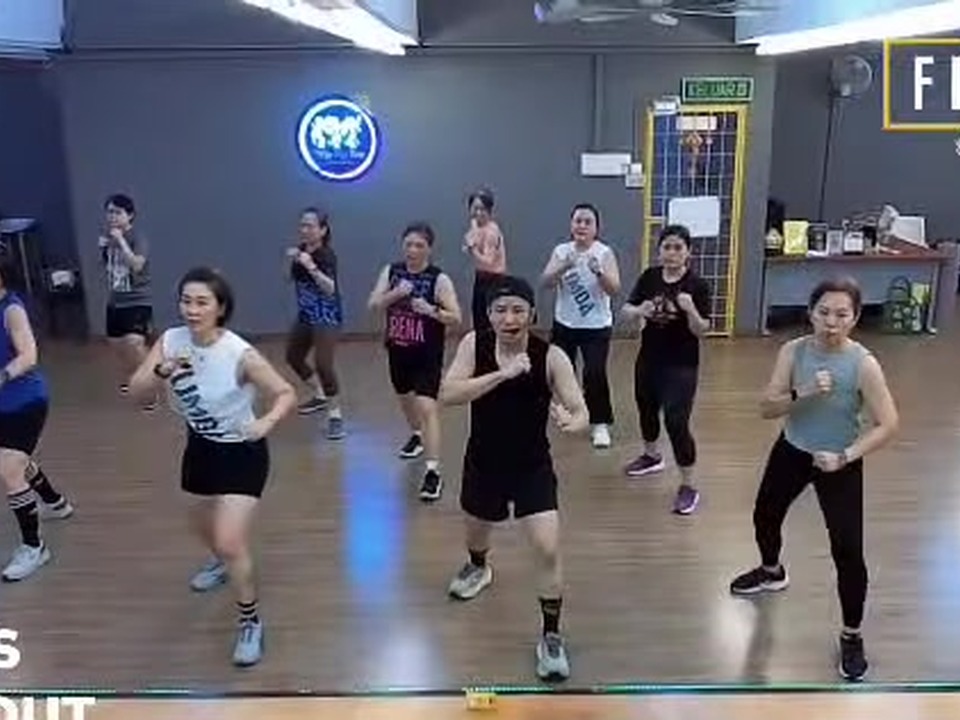 Body Combat class with Dr. Steven Goh every Monday 7pm at Tip Tap Toe